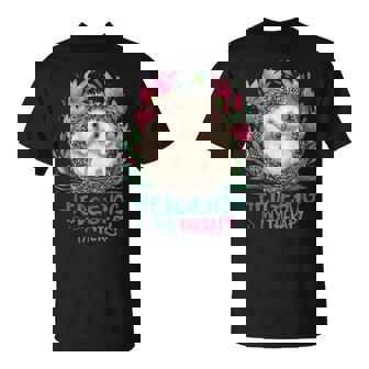 El Erizo Es Mi Diseño De Terapia Para Los Amantes De Los Erizos Sin Mangas Camiseta unisex - Regaloses