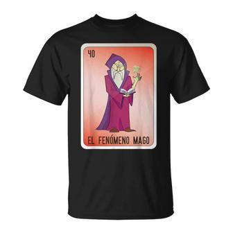 El Fenómeno Mago Mexican Slang Chicano Bingo Cards T-Shirt - Monsterry AU