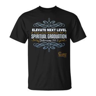 Elevate Next Level Spiritual Graduation T-Shirt | Mazezy