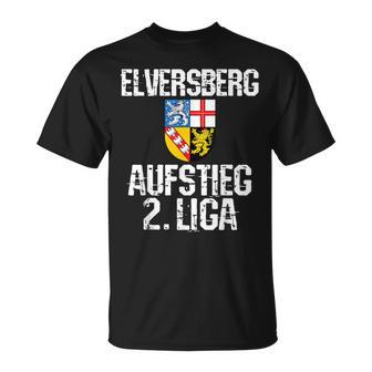 Elversberg Saarland Sve 07 Fan 2 League Aufsteigung 2023 Football T-Shirt - Seseable