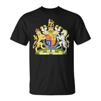 England Crest Flag Souvenir London T-Shirt - Geschenkecke