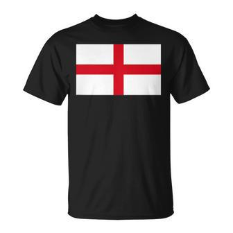 England Flag British Uk English Cross Flags Women T-Shirt - Monsterry UK