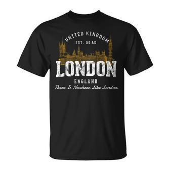 England Vacation Souvenir London T-Shirt - Thegiftio UK