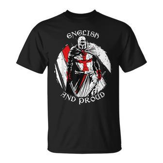 English And Proud Knight T-Shirt - Thegiftio UK