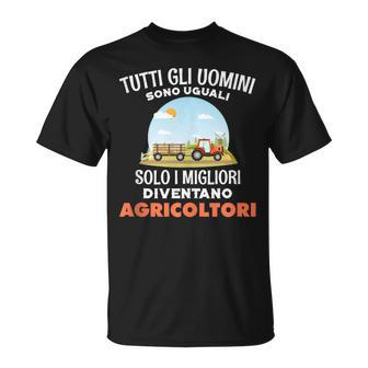 All Are Equal Only The Best Become Farmers Italian Words T-Shirt - Monsterry