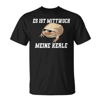Es Ist Wednesch Meine Kerle Dank Frog Edition T-Shirt - Seseable