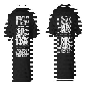 Es Una Cosa De Los Sims No Lo Entenderías Sims Divertidos Camiseta unisex - Regaloses