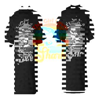 Esta Chica Ama A Los Tiburones Tiburón Amante De Los Tiburones Camiseta unisex - Regaloses