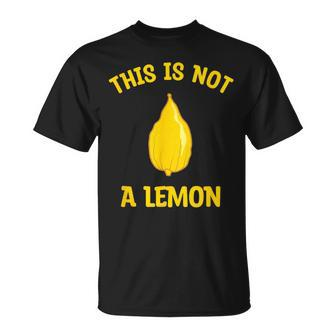 Etrog This Is Not A Lemon Happy Sukkot Four Species Jewish T-Shirt - Monsterry AU