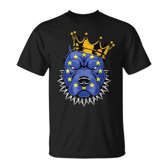 European Union Dog Pride European Union Flag Eu Dna Souvenir T-Shirt - Monsterry UK