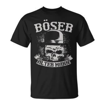 Evil Alter Man Rocker Biker Viking T-Shirt - Seseable