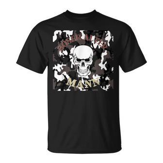 Evil Old Man Grandpa Dad Skullintage Biker T-Shirt - Geschenkecke