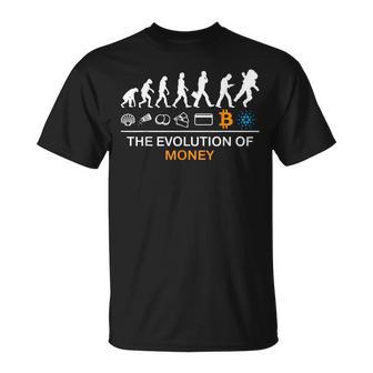 The Evolution Of Money Bitcoin Cardano To The Moon T-Shirt - Monsterry DE