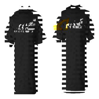 Excavadora Evolution Guía De Excavadora Camiseta unisex - Regaloses
