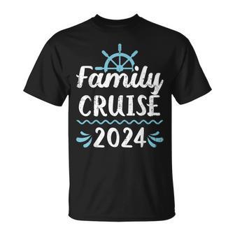 Family Cruise 2024 For Cruising Trip Vacation T-Shirt - Monsterry