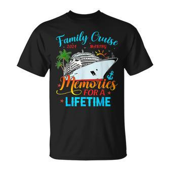 Family Cruise 2024 Making Memories For A Lifetime Beach T-Shirt | Mazezy