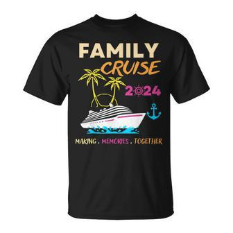 Family Cruise 2024 Making Memories Summer Matching Vacation T-Shirt - Thegiftio UK
