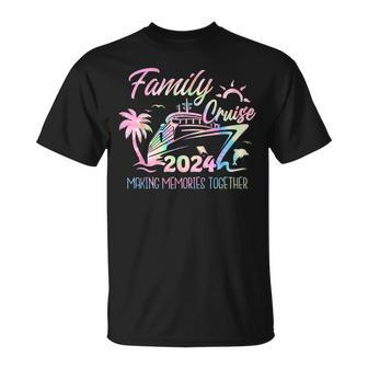 Family Cruise 2024 Making Memories Together Trip Vacation T-Shirt - Seseable