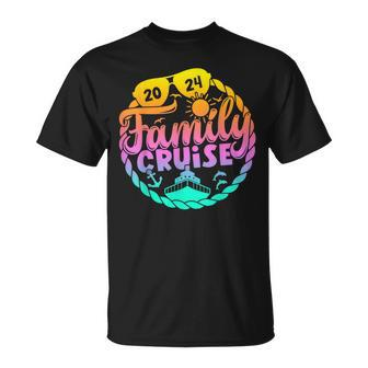 Family Cruise 2024 Matching Group Family Summer Vacation T-Shirt - Seseable