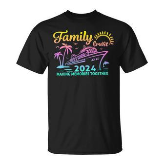 Family Cruise 2024 Matching Vacation Making Memorie Together T-Shirt - Thegiftio UK