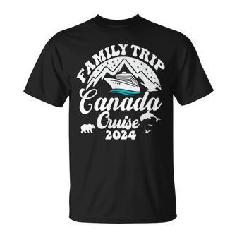 Family Cruise Canada 2024 Family Matching Couple T-Shirt - Monsterry
