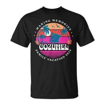 Family Cruise Cozumel Vacay 2024 Souvenir Matching Cruising T-Shirt - Seseable