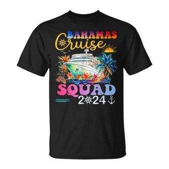 Family Cruise Squad Bahamas 2024 Summer Matching Vacation T-Shirt | Mazezy