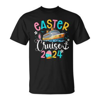 Family Easter Cruise Easter Day 2024 Bunny Matching T-Shirt | Mazezy