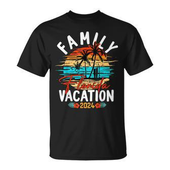 Family Florida Vacation 2024 Matching Group Family T-Shirt - Thegiftio UK