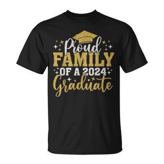 Family Senior 2024 Proud Family Of A Class Of 2024 Graduate T-Shirt | Mazezy