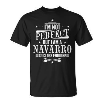 Family Surname Navarro Reunion Last Name Tag T-Shirt - Seseable