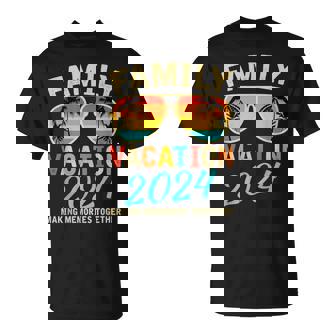 Family Vacation 2024 Beach Matching Summer Vacation 2024 T-Shirt - Monsterry