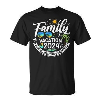 Family Vacation 2024 Beach Matching Summer Vacation 2024 T-Shirt - Seseable