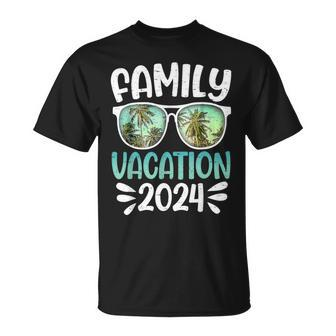 Family Vacation 2024 Family Group Matching Summer Beach Trip T-Shirt - Thegiftio UK