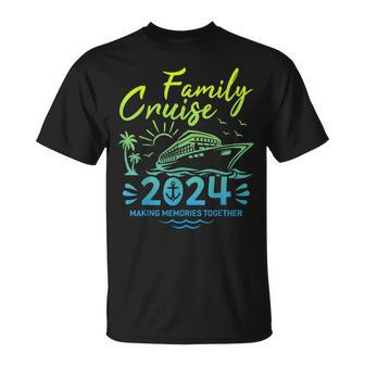 Family Vacation 2024 Making Memories Together Family Cruise T-Shirt - Thegiftio UK