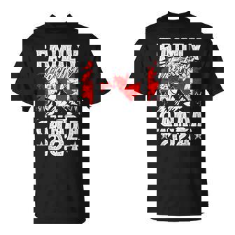 Family Vacation Canada 2024 Summer Vacation T-Shirt - Monsterry