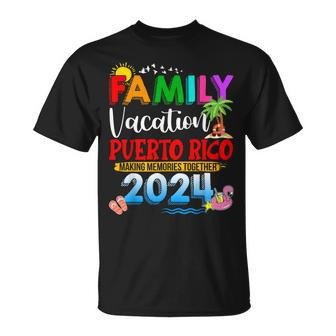 Family Vacation Puerto Rico 2024 Making Memories Together T-Shirt | Mazezy