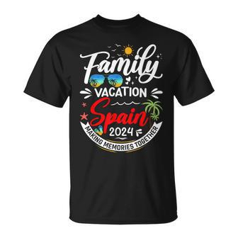 Family Vacation Spain 2024 Matching Vacation 2024 T-Shirt - Monsterry UK