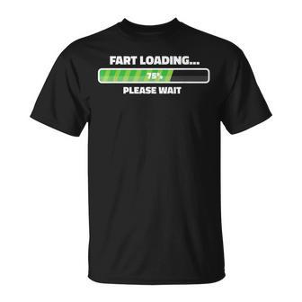 Fart Loading Rude Joke Fart T-Shirt - Monsterry UK