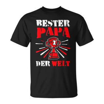 Father's Day Bester Papa Der Welt Award T-Shirt - Geschenkecke