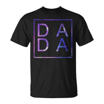 Father's Day For New Dad Dada Him Papa Tie Dye Dada T-Shirt - Seseable