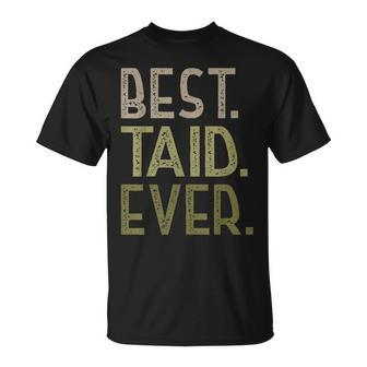 Fathers Day Taid From Grandchildren Best Taid Ever T-Shirt - Monsterry UK
