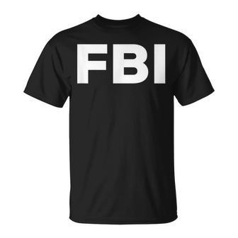 Fbi Logo Federal Bureau Of Investigation T-Shirt - Seseable