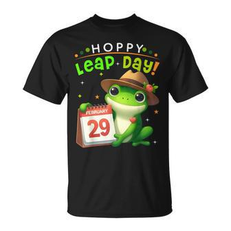 February 29Th Frog Leap Day Matching Leap Year 2024 T-Shirt - Monsterry