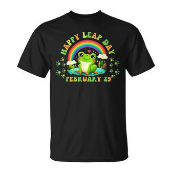 February 29Th Leap Day Frog Cute Matching Leap Year 2024 T-Shirt - Seseable