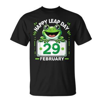 February 29Th Leap Day Frog Matching Leap Year 2024 T-Shirt - Seseable