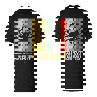 Feelin Salty Maryland Crab Retro Vintage T-Shirt - Seseable