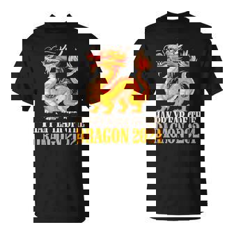 Feliz Año Del Dragón 2024 Año Nuevo Chino Año Nuevo Lunar Camiseta unisex - Regaloses