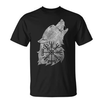 Fenrir Fenrir Wolf Of Odin Vikings Asgard Valhalla Vintage T-Shirt - Monsterry UK