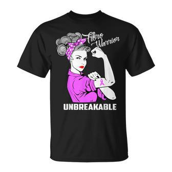 Fibro Warior Unbreakable Fibromyalgia Awareness T-Shirt - Thegiftio UK